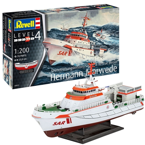 REVELL SEARCH & RESCUE VESSEL "HERMANN MARWEDE"