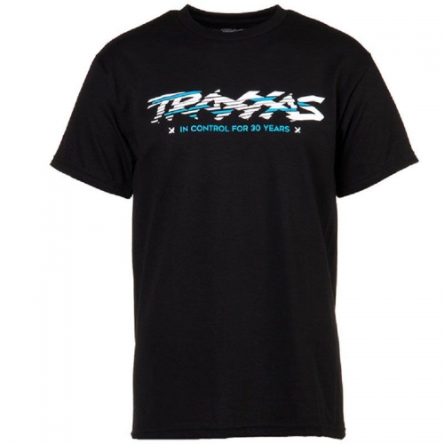 TRAXXAS BLACK TEE SLICED TEE XL