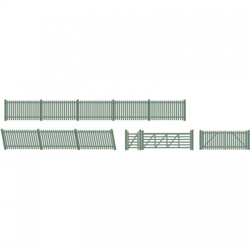 PECO RATIO PICKET FENCING GREEN (INC. GATES & RAMPS)