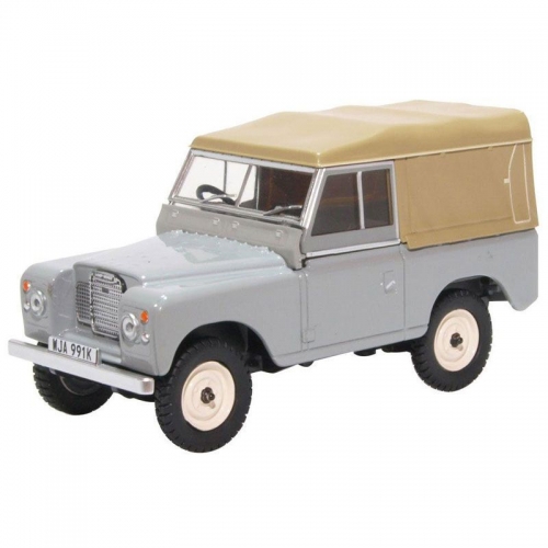 OXFORD LAND ROVER SERIES III SWB CANVAS MID GREY