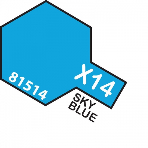 TAMIYA ACRYLIC MINI X-14 SKY BLUE