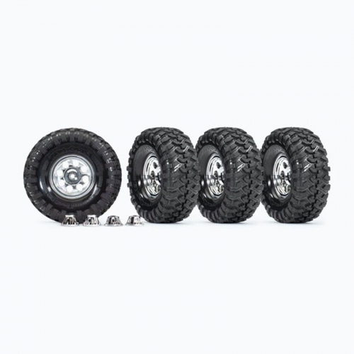 TIRES & WHEELS ASS (1.9' CLASSIC CHRM WHLS CANYON TRAIL 4.6X1.9' TIRES) (4)