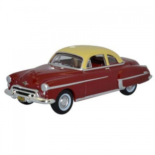 OXFORD OLDSMOBILE ROCKET 88 COUPE 1950 CHARIOT RED/CANTO CREAM