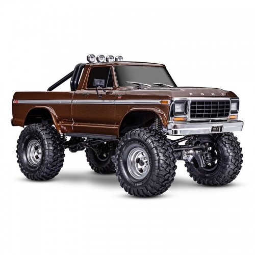 TRAXXAS TRX-4 HIGH TRAIL EDITION WITH 1979 FORD F-150 TRUCK BODY 1/10 SCALE 4WD