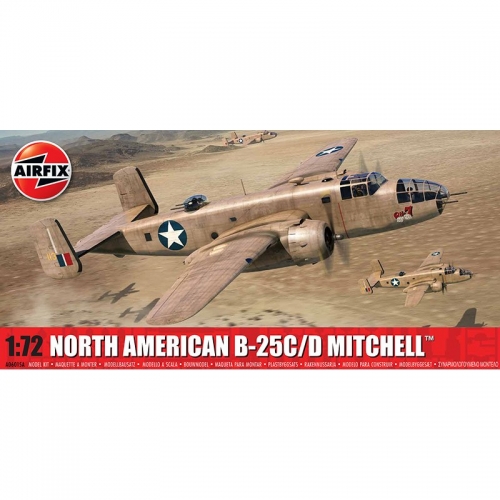 AIRFIX NORTH AMERICAN B-25C/D MITCHELL