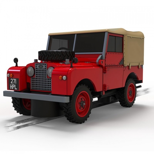 SCALEXTRIC LAND ROVER SERIES 1 - POPPY RED