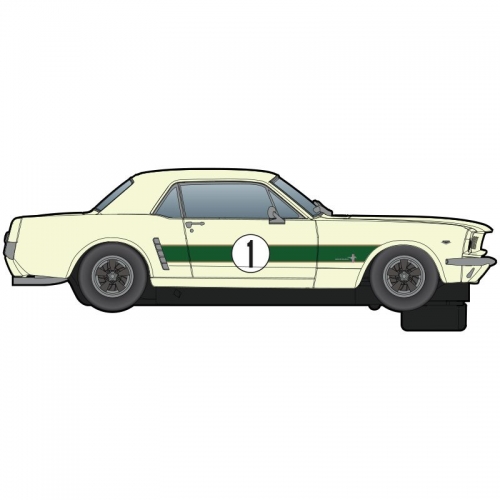 SCALEXTRIC FORD MUSTANG -  1965 - PETE GEOGHEGAN - SMS SPECIAL