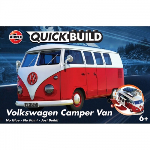 AIRFIX QUICKBUILD VW CAMPER VAN - NEW TOOLING