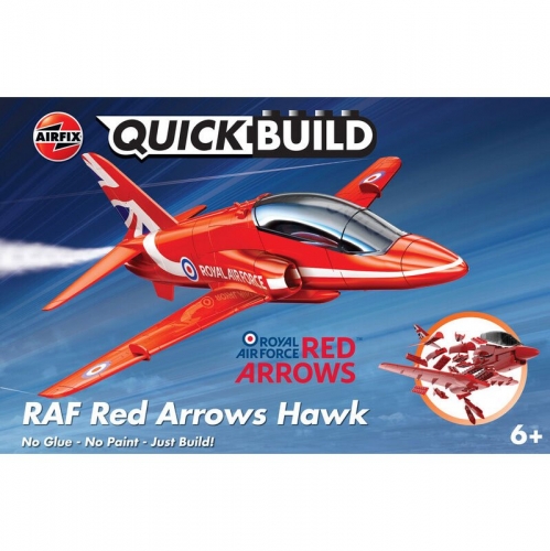 AIRFIX QUICKBUILD RED ARROWS HAWK - NEW LIVERY