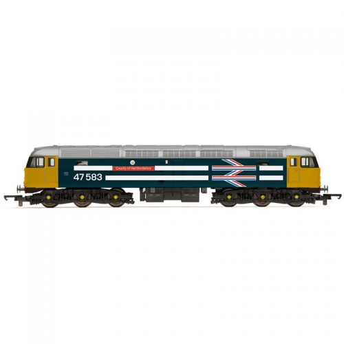 HORNBY BR CLASS 47 CO-CO 47583 COUNTY OF HERTFORDSHIRE - ERA 7