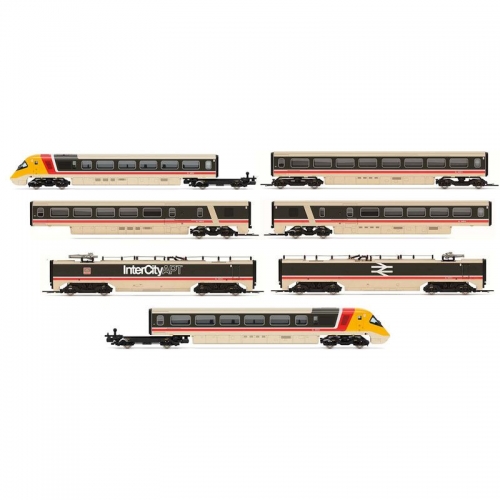 HORNBY BR CLASS 370 ADVANCED PASSENGER TRAIN SETS 370001 AND 370002 7 CAR TRAIN