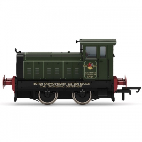 HORNBY BR RUSTON & HORNSBY 88DS 0-4-0 NO. 84 - ERA 6